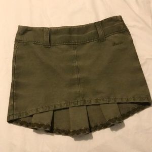 Miss Sixty Army Green Skirt